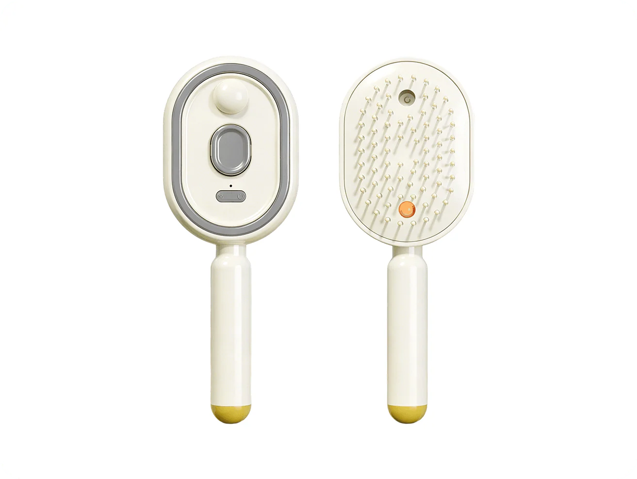 Cepillo alisador con luz LED
