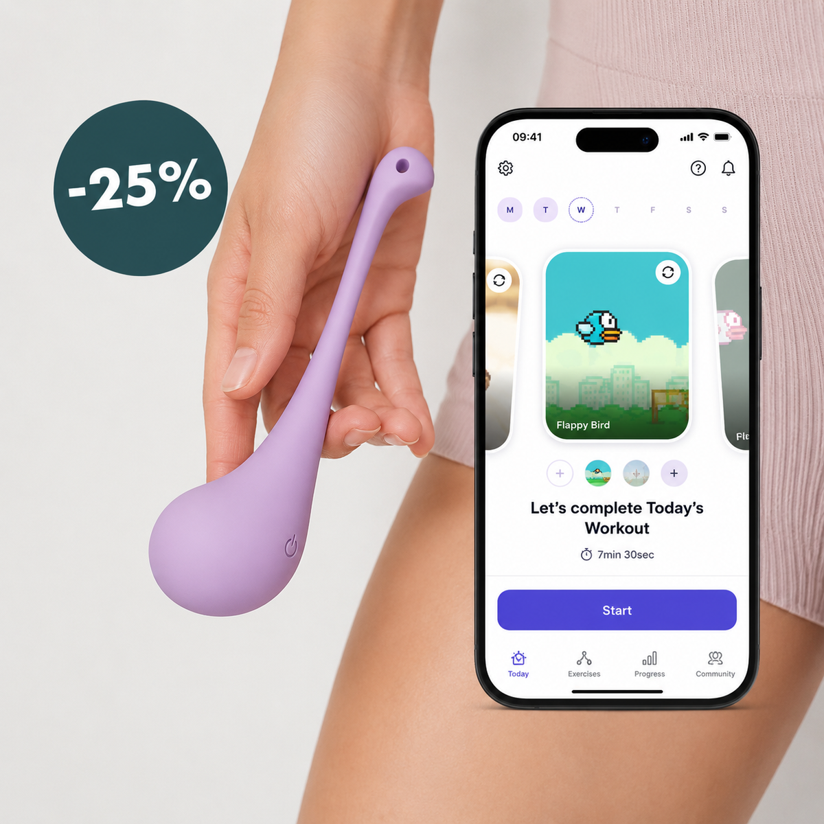 Perifit Care+ | Ejercitador de Kegel inteligente