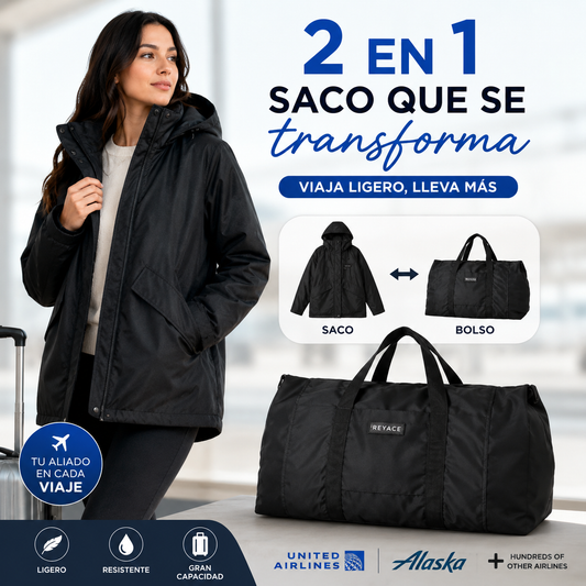 Zahara GO™ El abrigo de viaje plegable