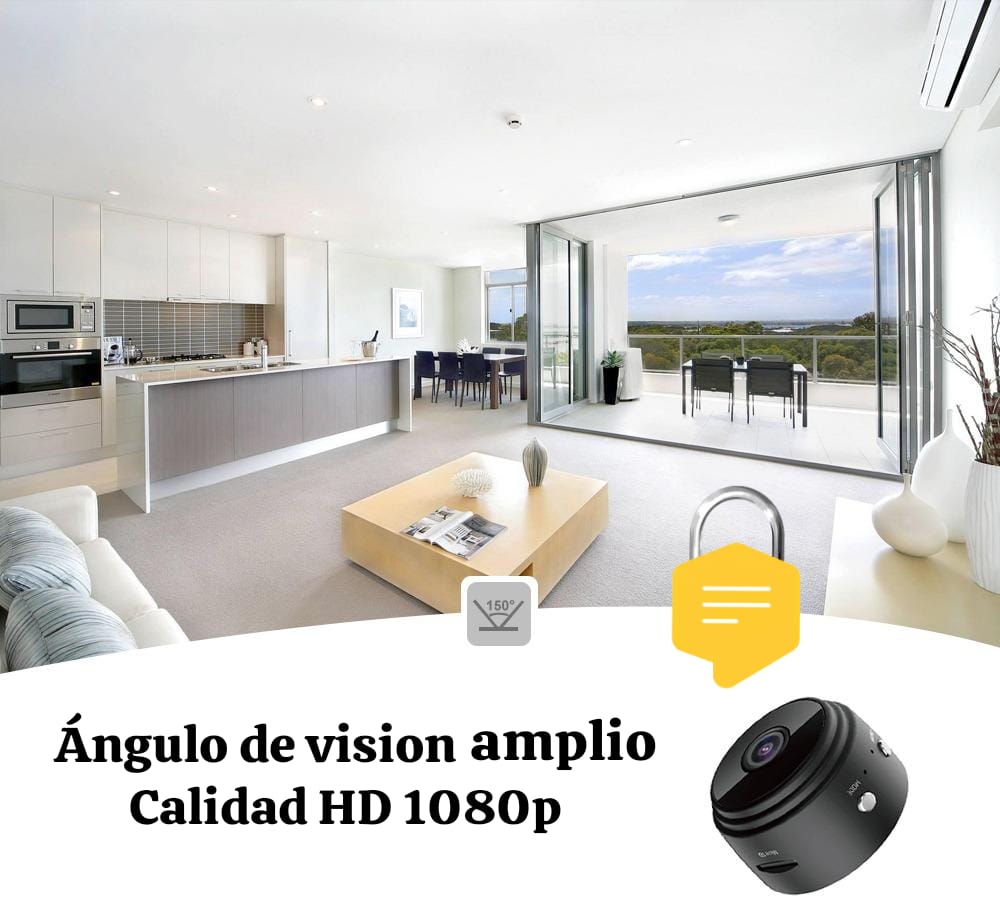 Mini Cámara de Seguridad 24/7