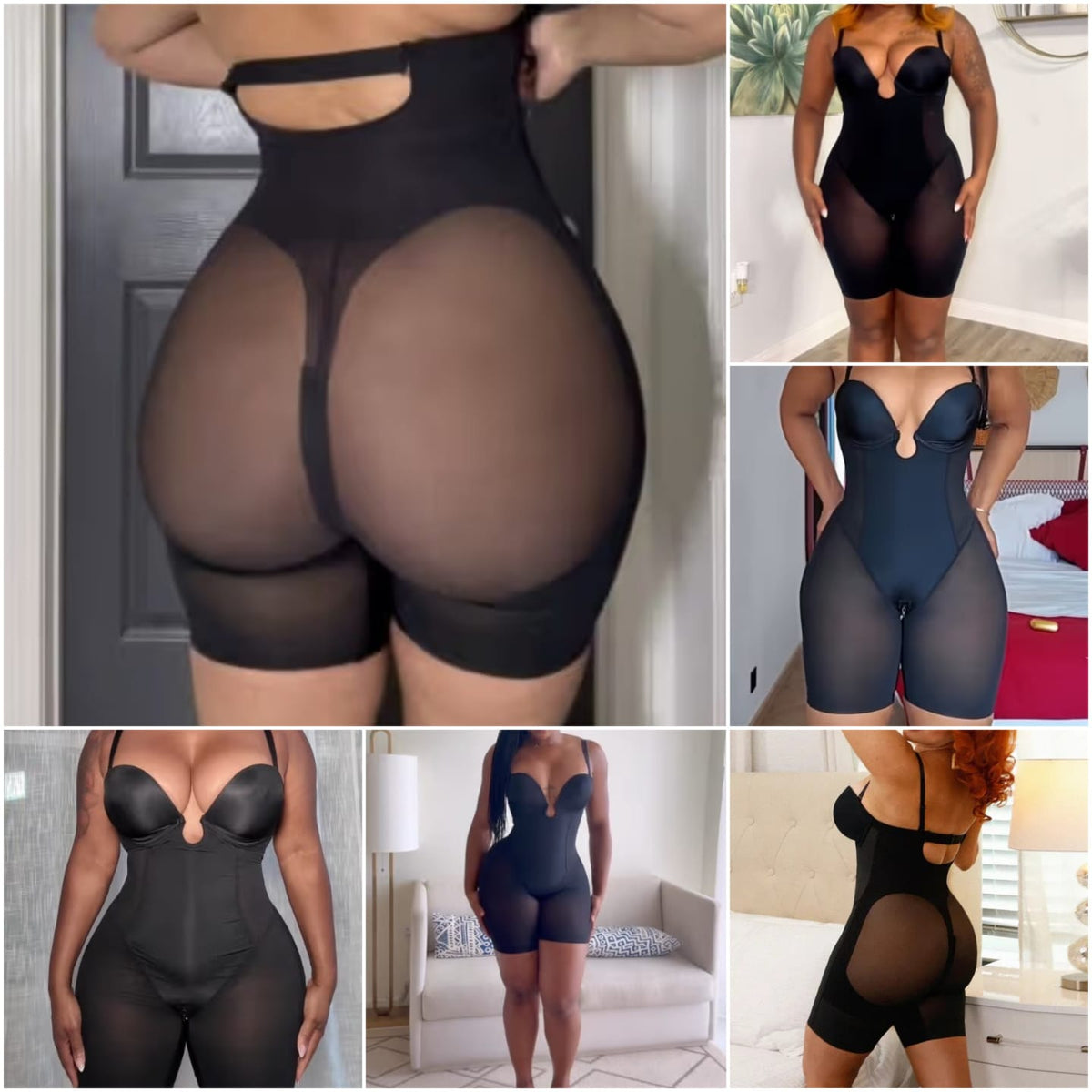 Suprema™  Body de Escote Profundo