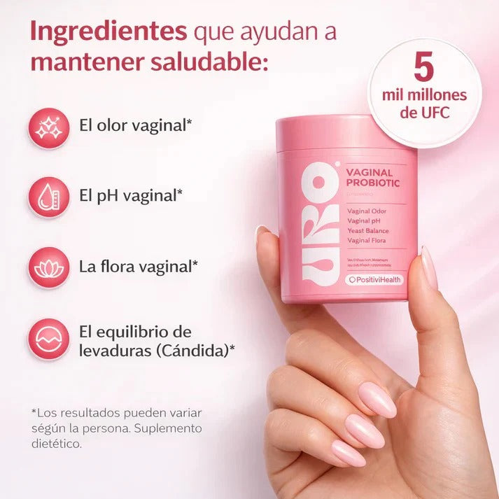 URO PROBIOTIC – Equilibrio íntimo y salud vaginal