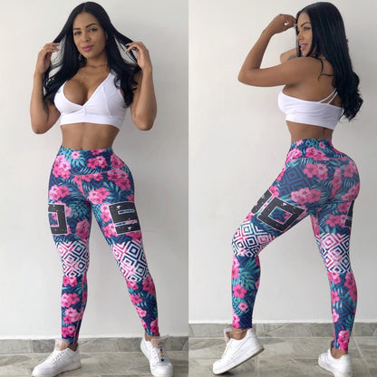 LEGGINGS DEPORTIVO ZAHARA FLORES