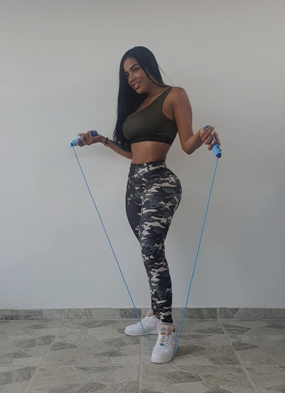 LEGGINGS DEPORTIVOS ZAHARA MILITAR