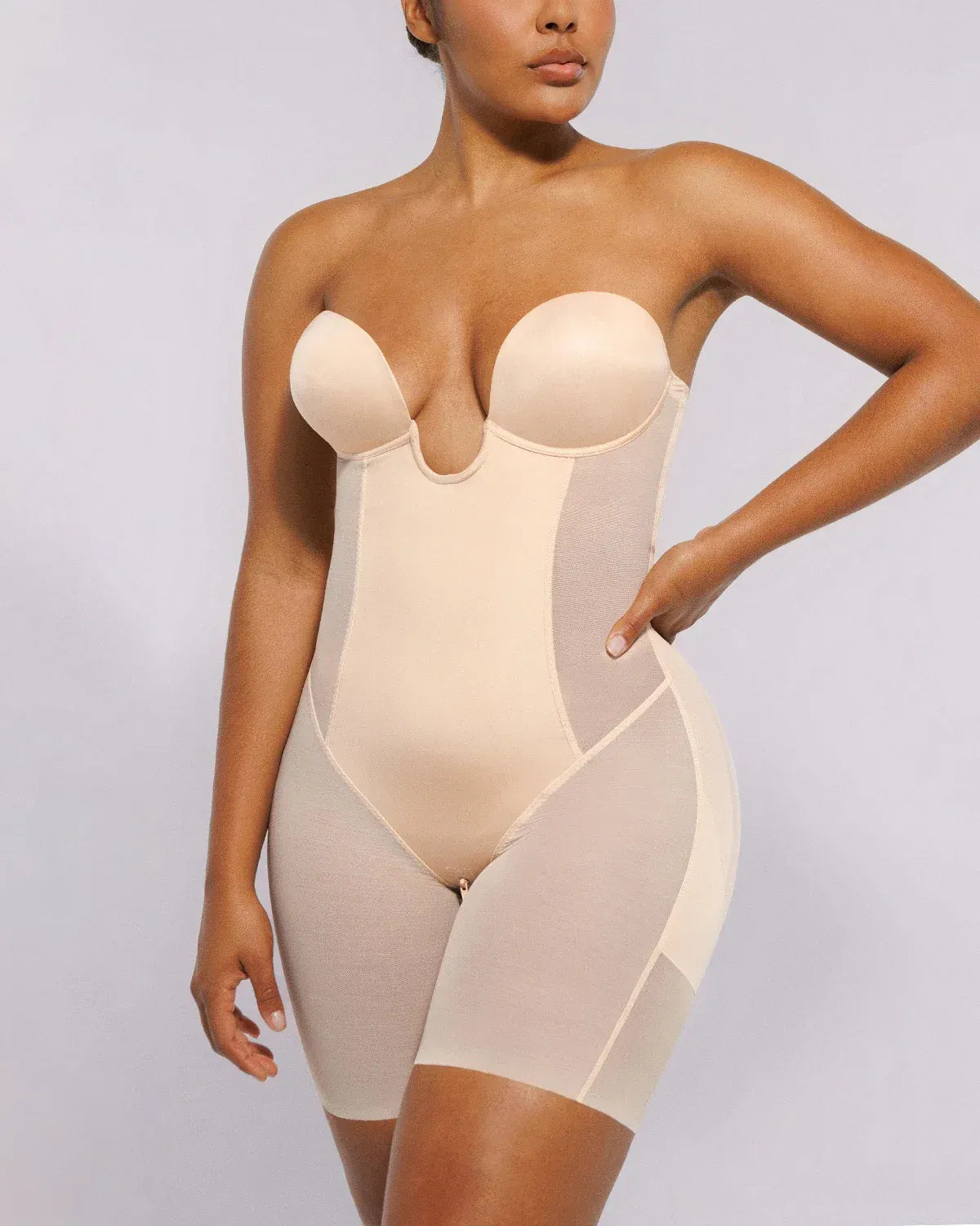 Suprema™  Body de Escote Profundo