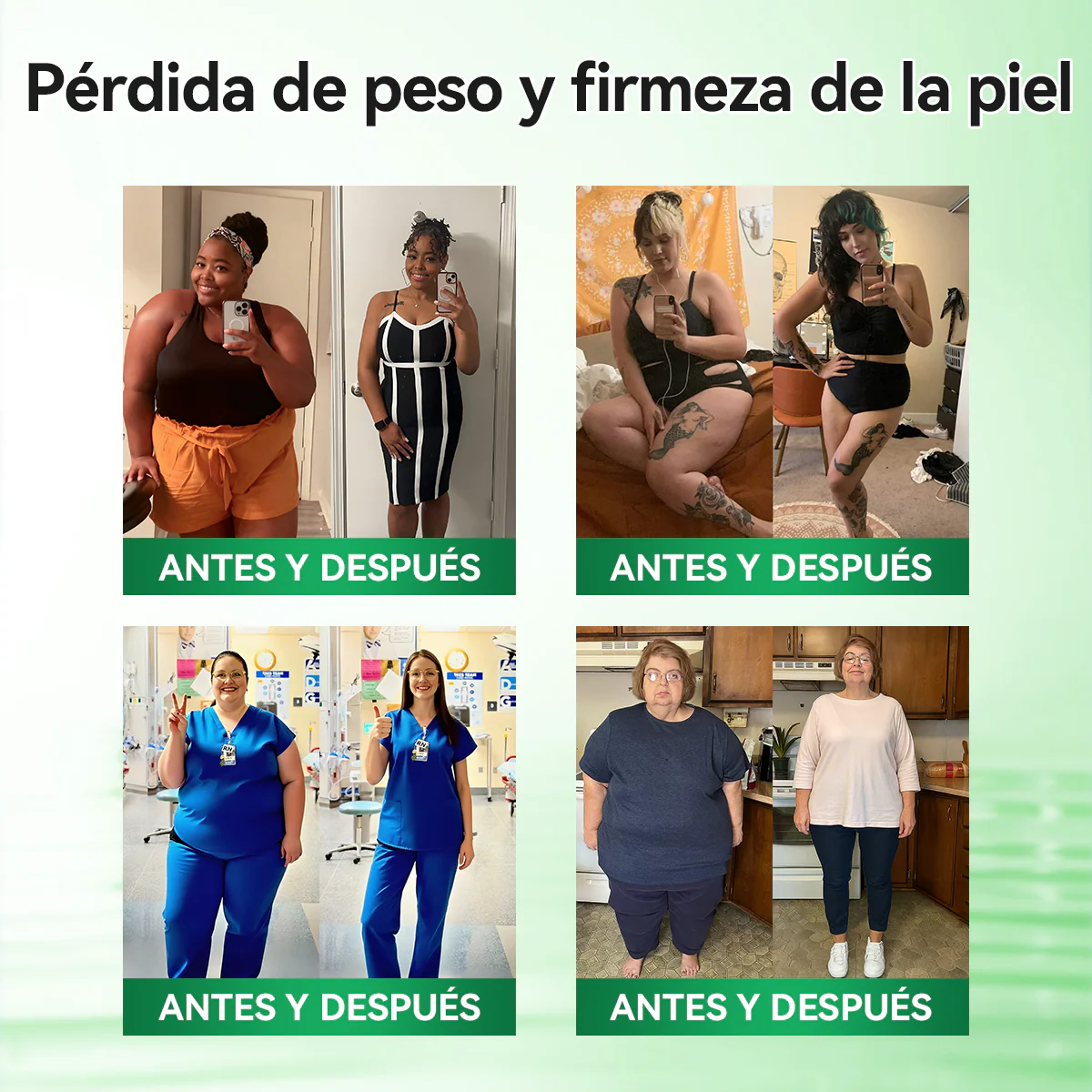 GLORENDA®  60 Parches avanzados de micronanoalga. Para la obesidad, piel flácida, diabetes, apnea del sueño, problemas articulares y mucho más.