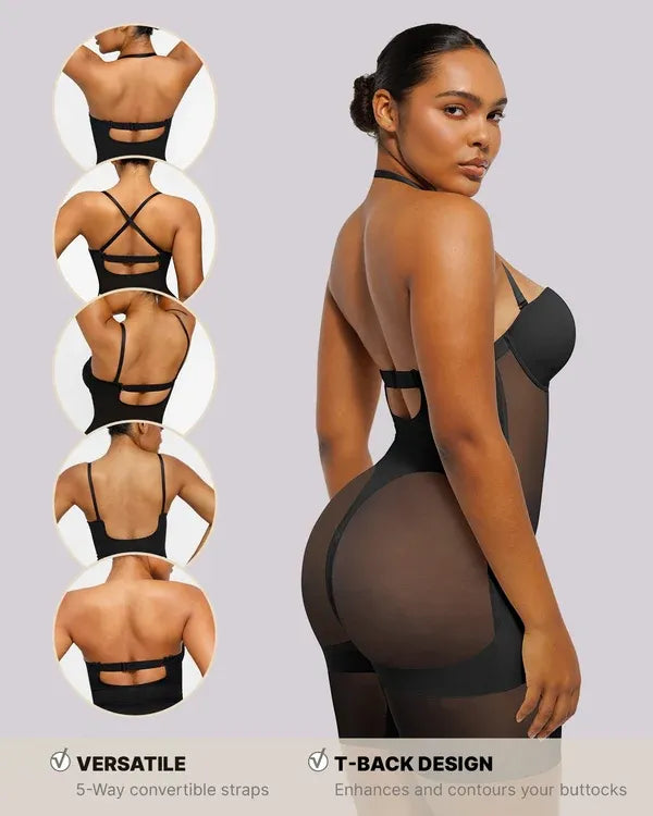 Suprema™  Body de Escote Profundo