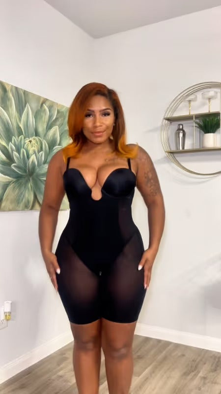 Suprema™  Body de Escote Profundo