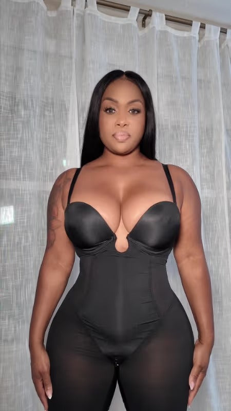 Suprema™  Body de Escote Profundo