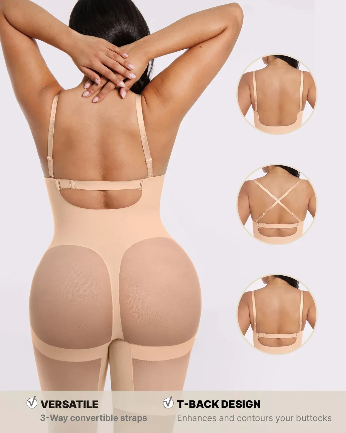 Suprema™  Body de Escote Profundo